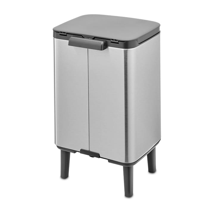 垃圾桶 高款 体积7 L, Brushed steel - matte Brabantia