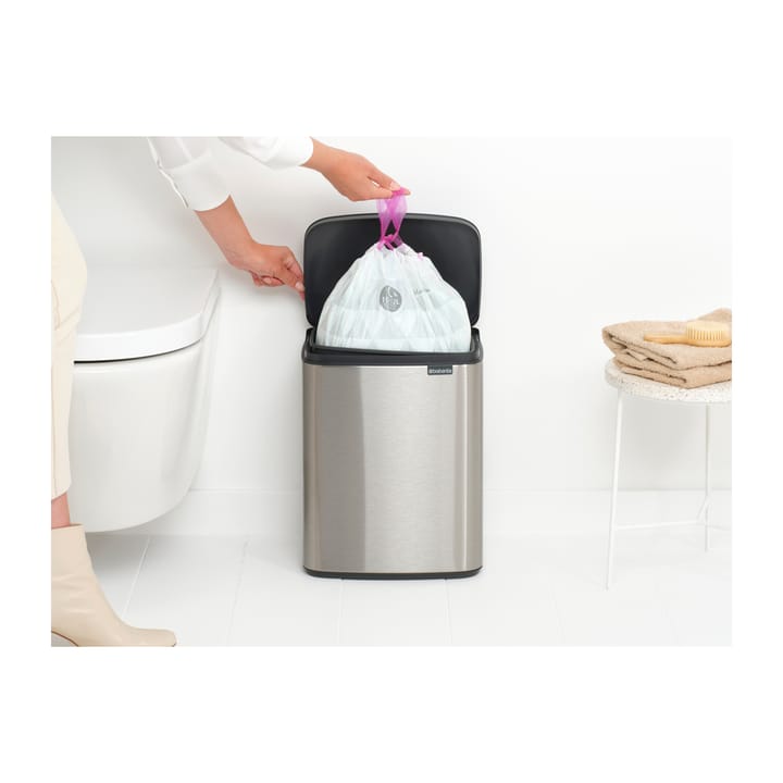 Bo 垃圾桶 12 L, Brushed steel - matte Brabantia