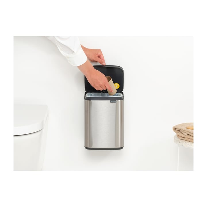 Bo 垃圾桶 4 L - Brushed steel - matt - Brabantia