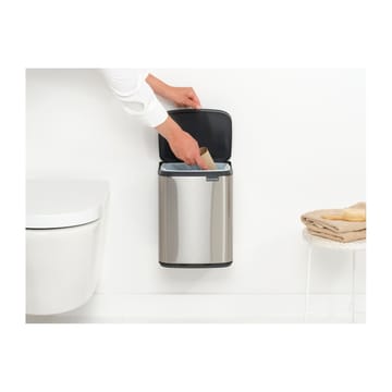 Bo 垃圾桶 7 L - Brushed steel - matte - Brabantia