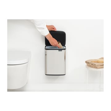 Bo 垃圾桶 7 L - Brushed steel - shiny - Brabantia