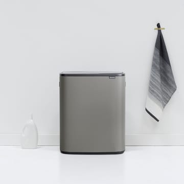 Bo touch bin 2x30 L - Mineral concrete 灰色 - Brabantia