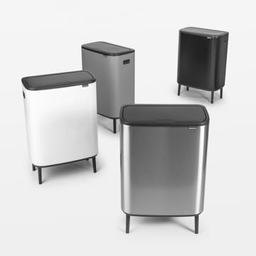 Bo touch bin high 60 L - Mineral concrete 灰色 - Brabantia