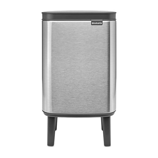 Bo waste bin high 4 L - Brushed steel - matte - Brabantia