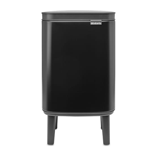 Bo waste bin high 4 L - Matte 黑色 - Brabantia