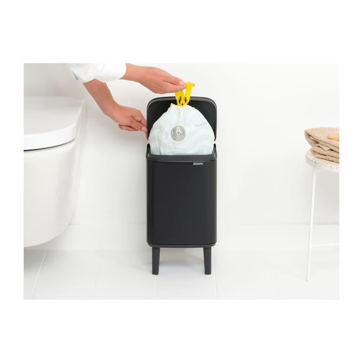 Bo waste bin high 4 L - Matte 黑色 - Brabantia