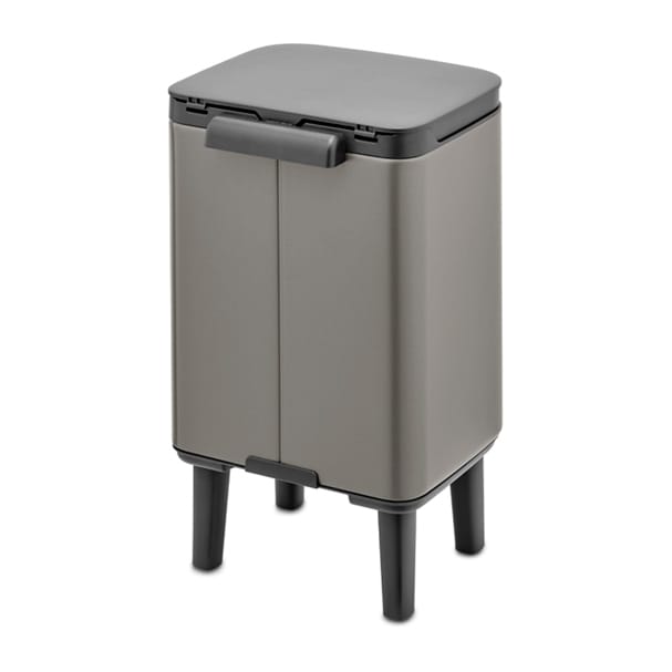 Bo waste bin high 4 L - Platinum - Brabantia