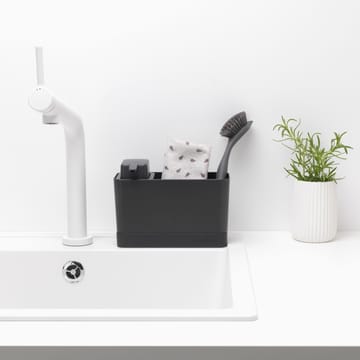 Brabantia 厨房水槽收纳架与皂液器 - dark 灰色 - Brabantia