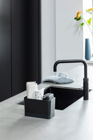 Brabantia 厨房水槽收纳架与皂液器 - dark 灰色 - Brabantia