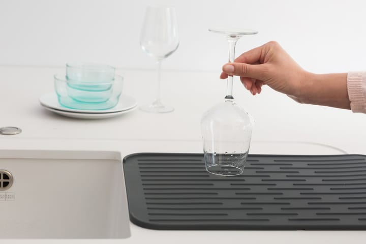 Brabantia dish mat silicone - dark 灰色 - Brabantia