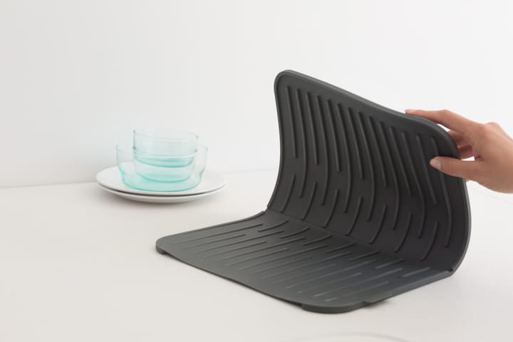 Brabantia dish mat silicone - dark 灰色 - Brabantia