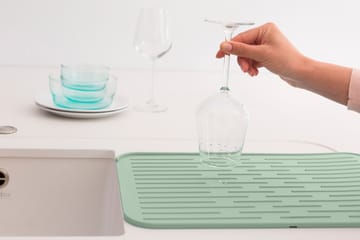 Brabantia dish mat silicone - Jade 绿色 - Brabantia