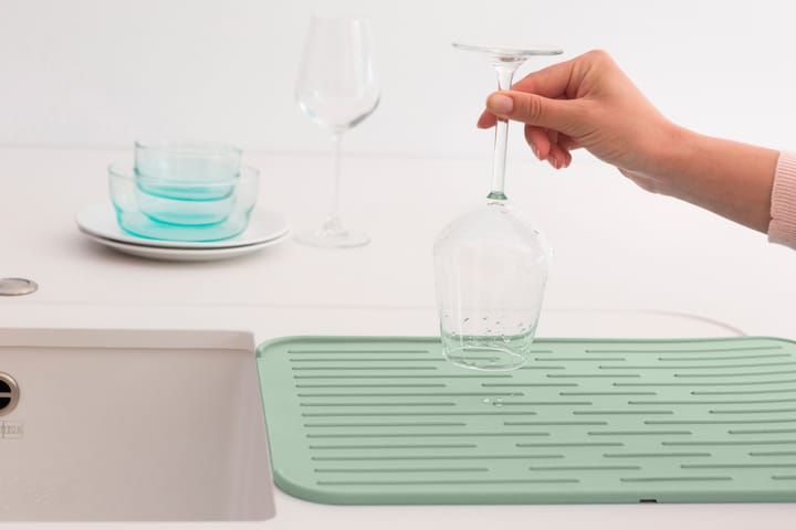 Brabantia dish mat silicone - Jade 绿色 - Brabantia