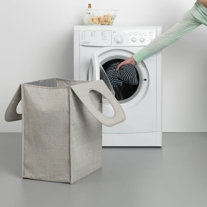 Brabantia laundry bag fabric rectangular 55 liters - light 灰色 - Brabantia