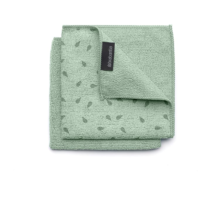 Brabantia microfiber cloth 两件套装 - Jade 绿色 - Brabantia