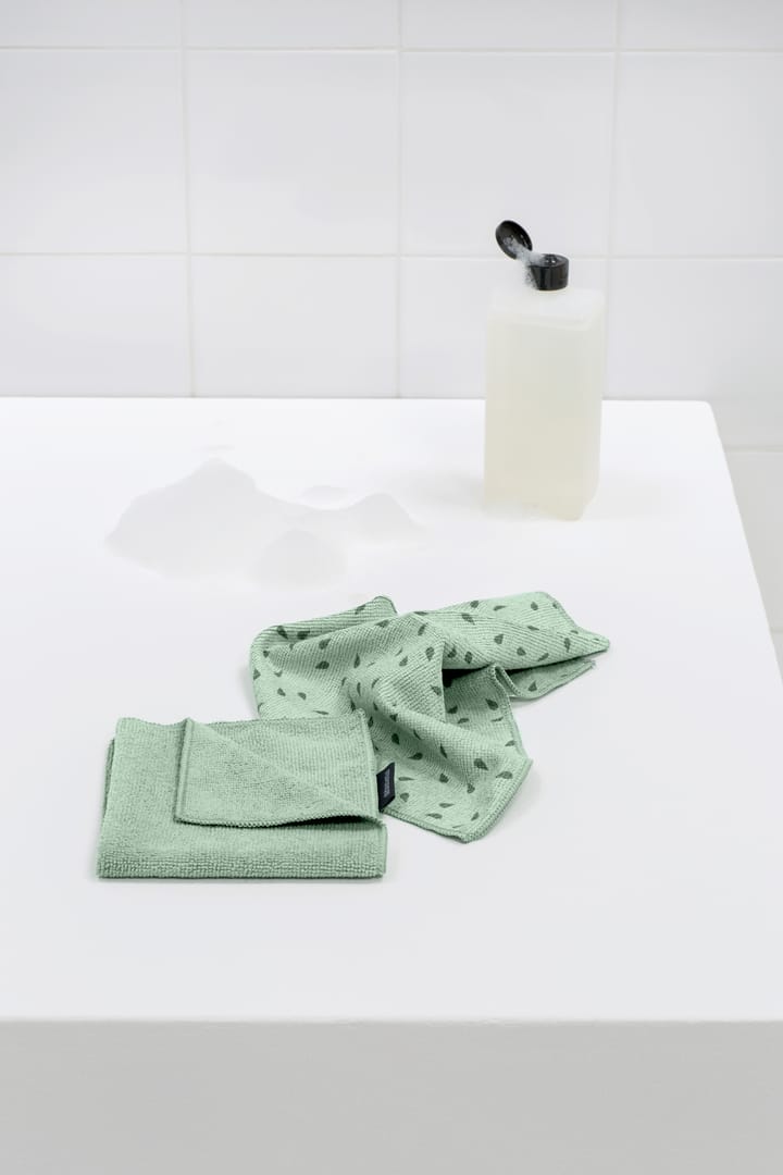 Brabantia microfiber cloth 两件套装 - Jade 绿色 - Brabantia