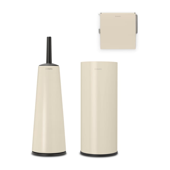 Brabantia ReNew bathroom accessories 3-pieces, Soft Beige Brabantia