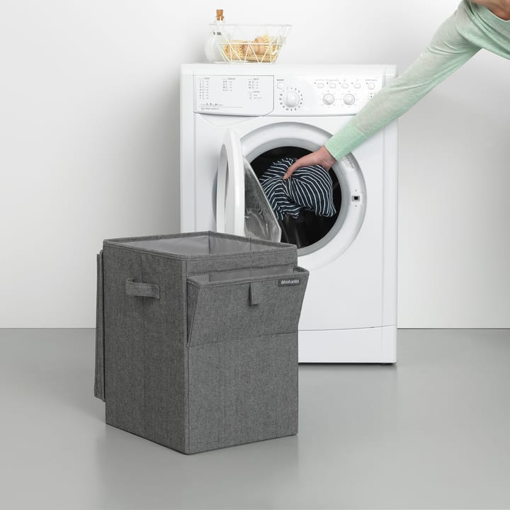 Brabantia stackable laundry basket 35 l. - dark 灰色 - Brabantia