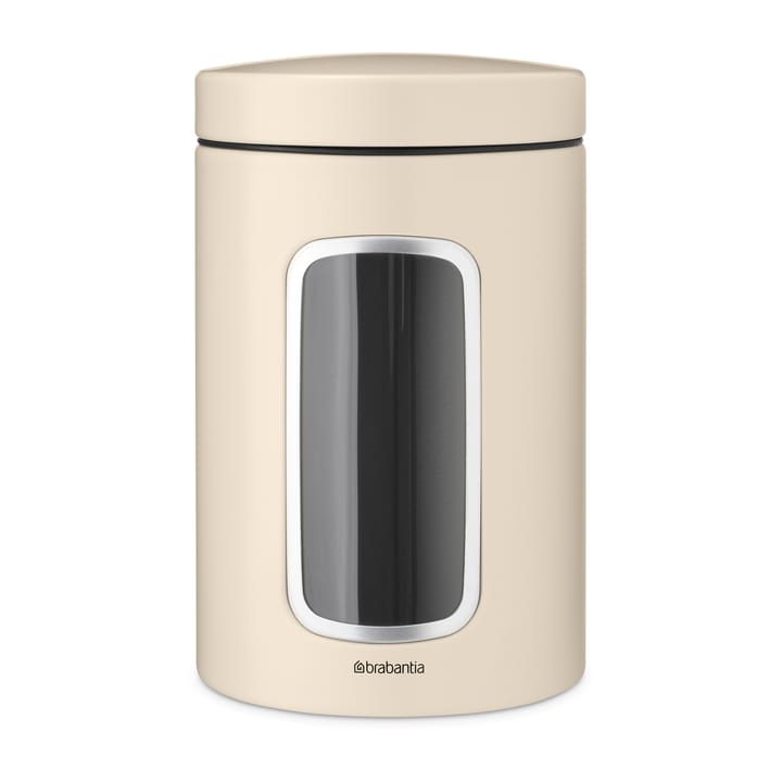 Brabantia 储物罐 with window 1.4 liter, Soft 米色 Brabantia