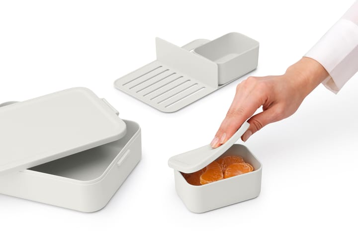 Make & Take bento lunch box large 2 L - Light 灰色 - Brabantia