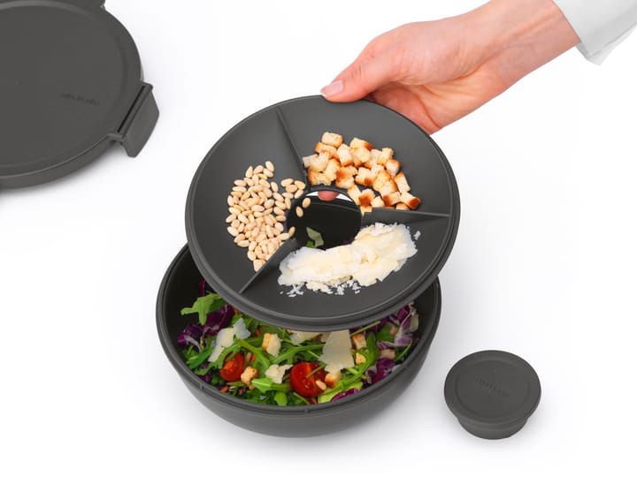 Make & Take sallad 碗  . 1.3 L - Dark 灰色 - Brabantia