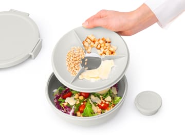 Make & Take sallad 碗  . 1.3 L - Light 灰色 - Brabantia