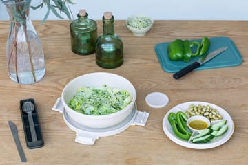 Make & Take sallad 碗  . 1.3 L - Light 灰色 - Brabantia