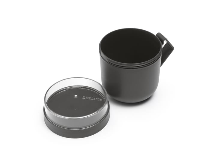 Make & Take Soup 马克杯 0.6 L - Dark 灰色 - Brabantia