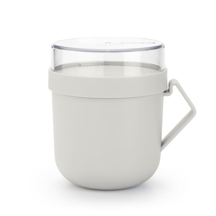 Make & Take Soup 马克杯 0.6 L - Light 灰色 - Brabantia