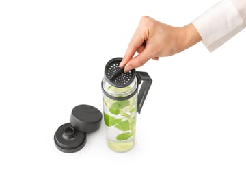 Make & Take water bottle with sil 0.5 L - Dark 灰色 - Brabantia