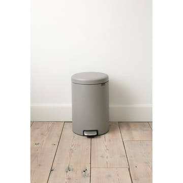 New Icon 脚踏式桶 20 liter - Mineral concrete 灰色 - Brabantia