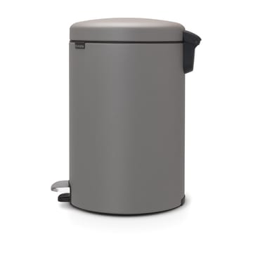 New Icon 脚踏式桶 20 liter - Mineral concrete 灰色 - Brabantia