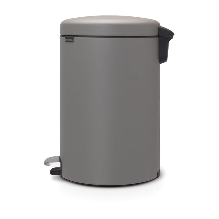 New Icon 脚踏式桶 20 liter, Mineral concrete 灰色 Brabantia