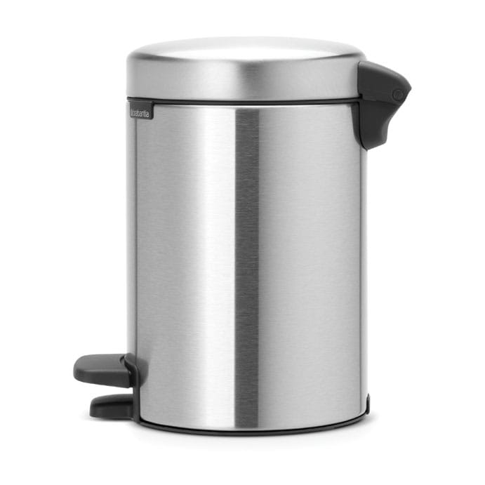 New Icon 脚踏式桶 3 liter - Matt steel fingerprint proof - Brabantia