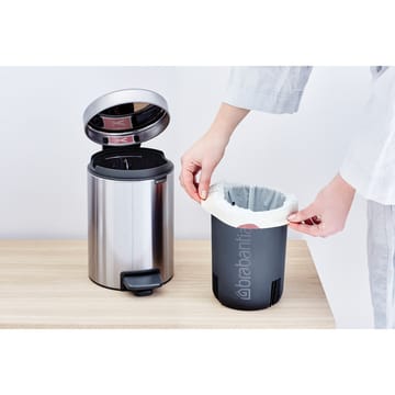 New Icon 脚踏式桶 3 liter - Matt steel fingerprint proof - Brabantia