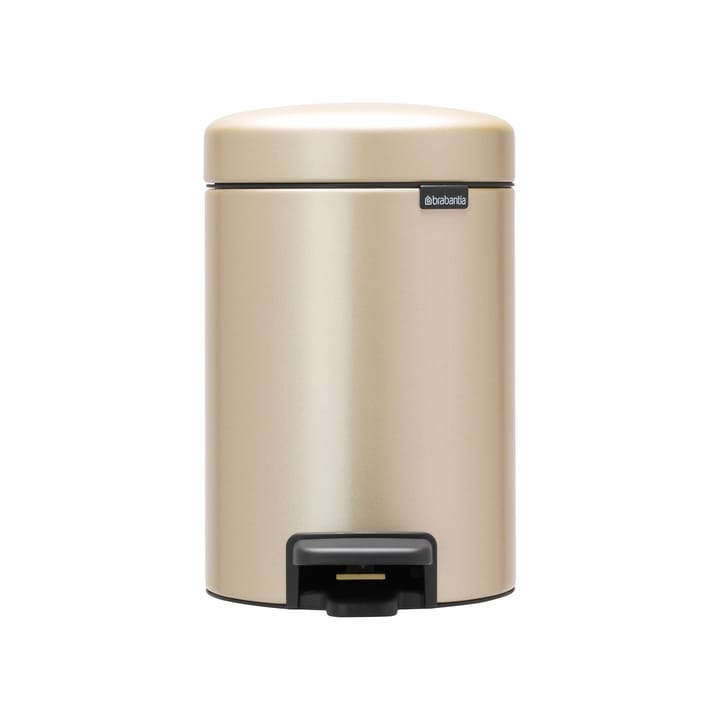 New Icon 脚踏式桶 3 liter - Metallic Gold - Brabantia