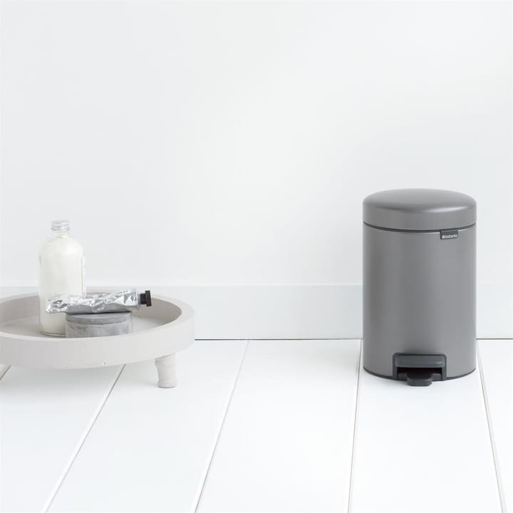 New Icon 脚踏式桶 3 liter, platinum Brabantia