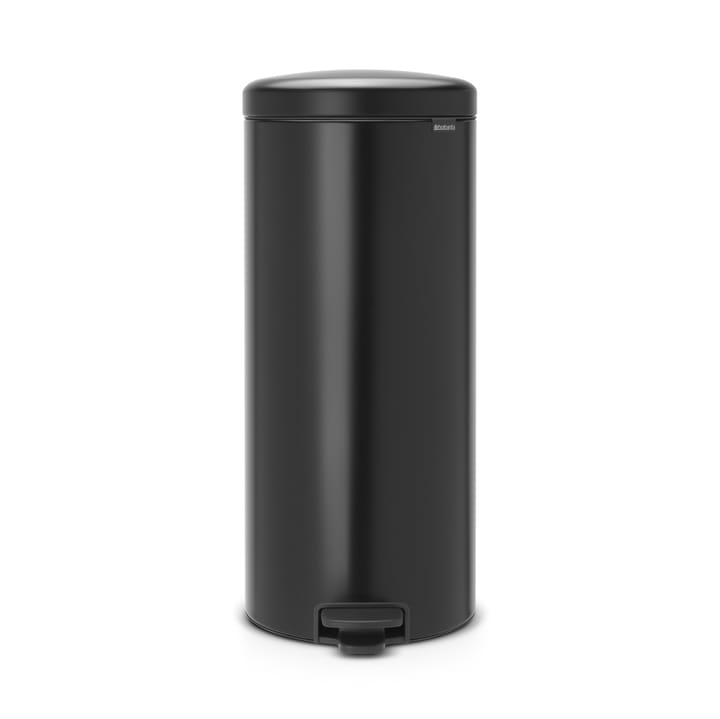 New Icon 脚踏式桶 30 liter - matt 黑色 (黑色) - Brabantia