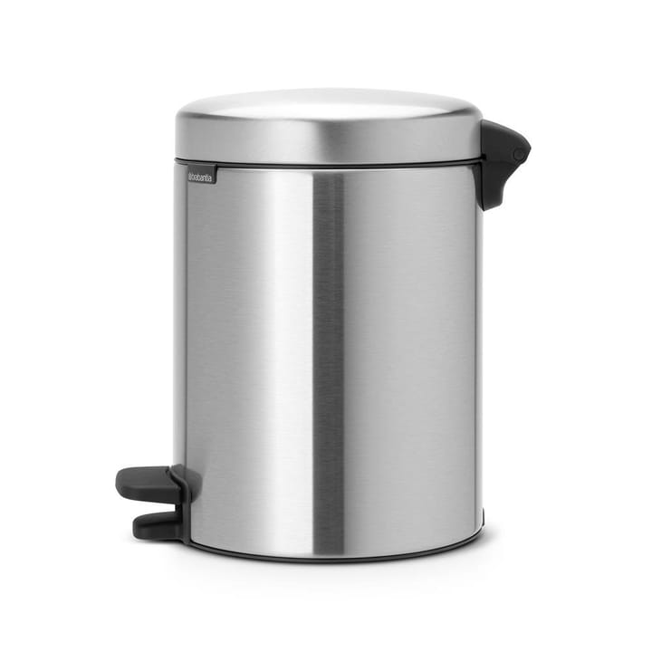 New Icon 脚踏式垃圾桶 5升 - matte steel - Brabantia