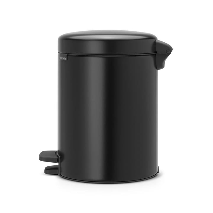 New Icon 脚踏式垃圾桶 5升 - matte 黑色 - Brabantia