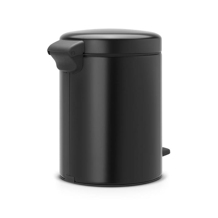 New Icon 脚踏式垃圾桶 5升 - matte 黑色 - Brabantia