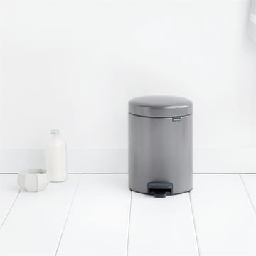 New Icon 脚踏式垃圾桶 5升 - platinum - Brabantia