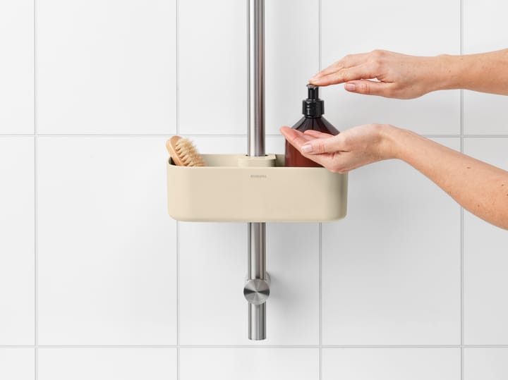 ReNew shower caddy, Soft Beige Brabantia