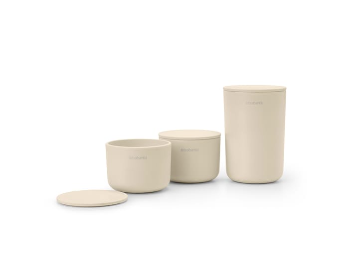 ReNew 储物罐 三件套装, Soft Beige Brabantia