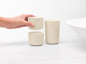 ReNew 储物罐 三件套装 - Soft Beige - Brabantia