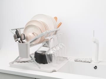 Sinkside collapsible dish rack51 cm - Light 灰色 - Brabantia