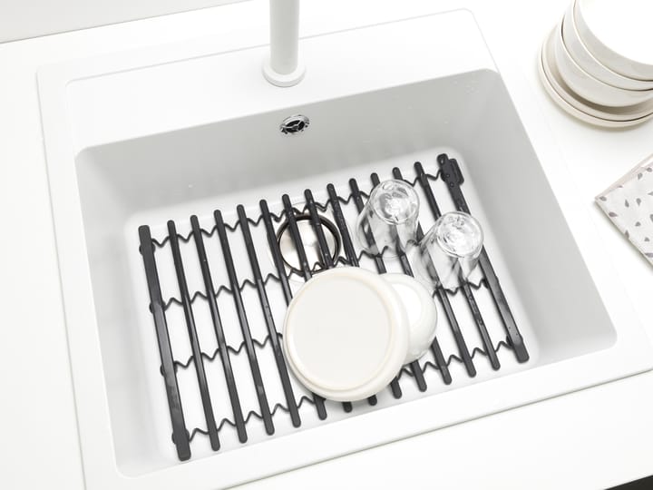 Sinkside dish rack 30x30 cm - Dark 灰色 - Brabantia