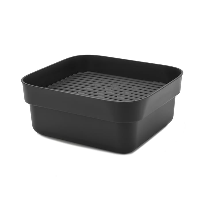 Sinkside dish 碗  with drying tray 34x37 cm - Dark 灰色 - Brabantia