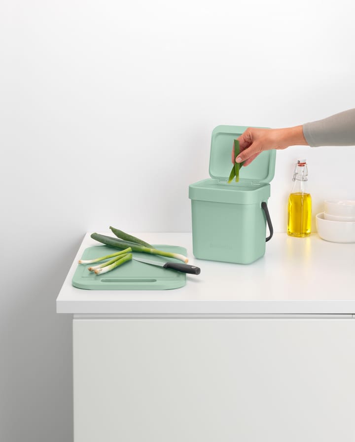 Sort & Go waste bin 3 L - Jade 绿色 - Brabantia