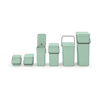 Sort & Go waste bin 3 L - Jade 绿色 - Brabantia